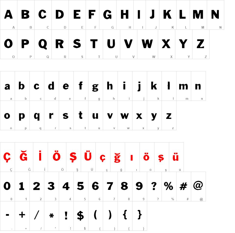 Poterski HND CE font